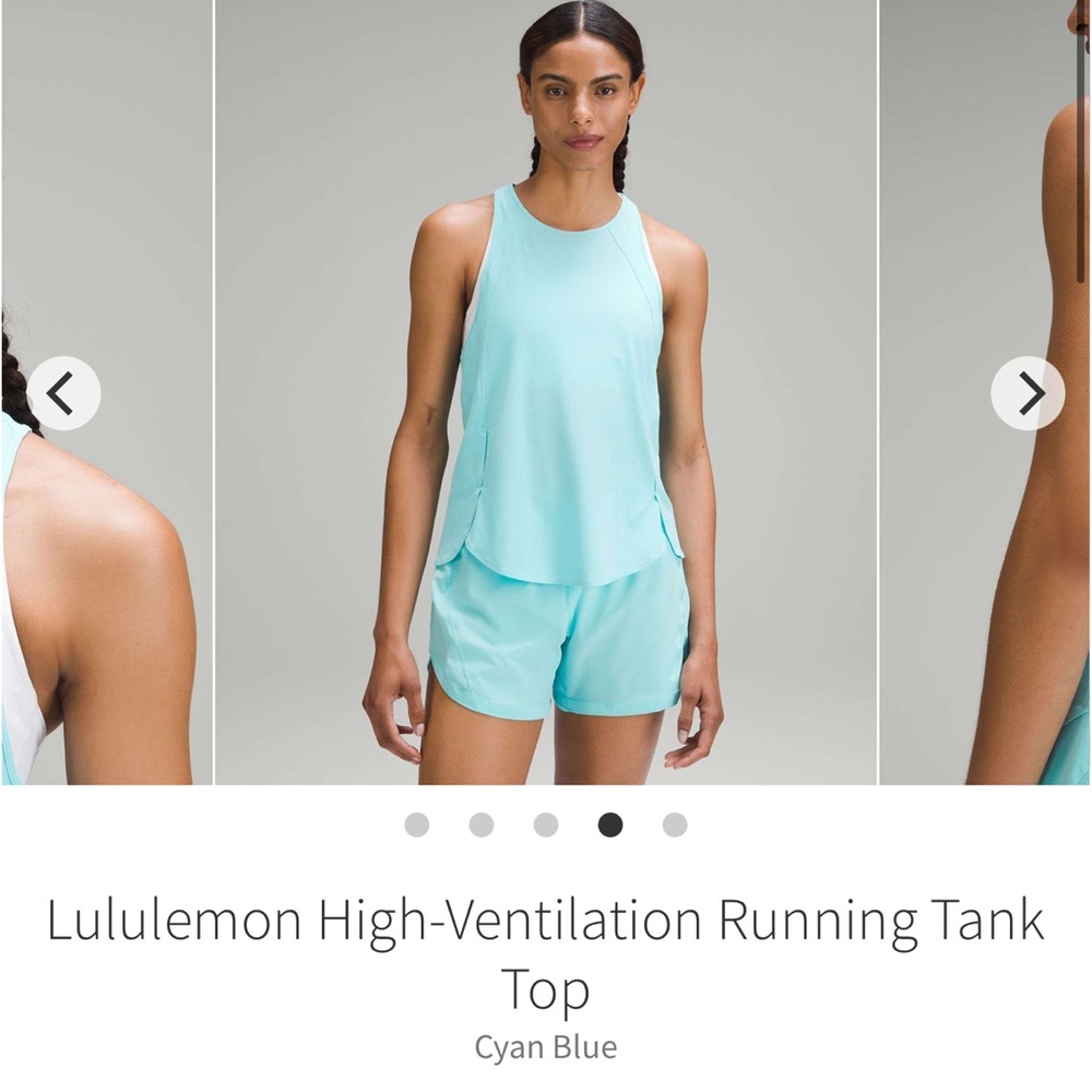 Lululemon high-vent running tank